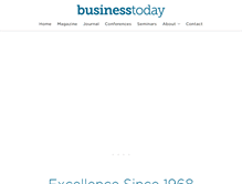 Tablet Screenshot of businesstoday.org