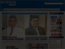 Tablet Screenshot of businesstoday.lk