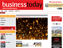 Tablet Screenshot of businesstoday.co.om