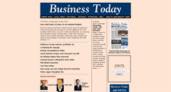 Desktop Screenshot of businesstoday.com.mt